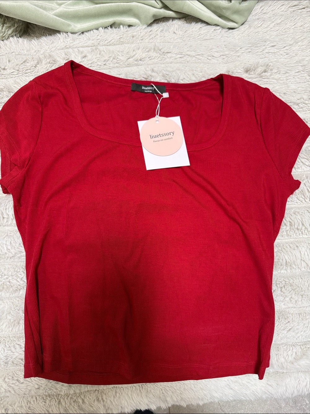Red Shirt. New